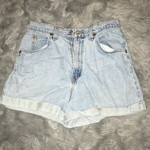 High wasted shorts, only wore once!
